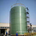 Tanque de fibra de vidro vertical GRP FRP Tanque químico